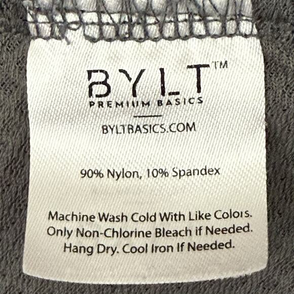 BYLT Ace Jogger Pants Mens 38 Gray Stretch Athletic Fit Nylon Spandex - Picture 10 of 12